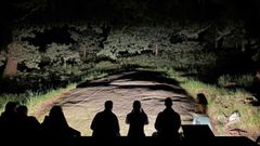 Visita nocturna al PAAR de Campo Lameiro