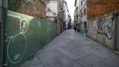Los dos inmuebles que rehabilitar� la Xunta se encuentran en la calle Col�n, en el casco hist�rico de Ourense