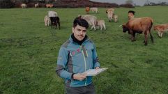 H�ctor Y��ez trabaja como inspector de campo de la Indicaci�n Geogr�fica Protegida Ternera Gallega