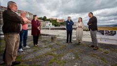 La conselleira Marta Villaverde present� el proyecto de mejora del puerto de Covelo, en Poio