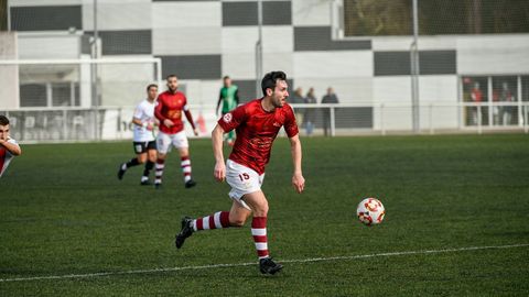 Imagen de archivo de un partido del Estradense esta temporada