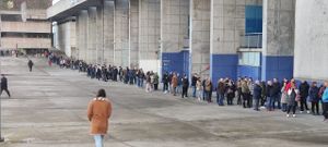 Colas en el Carlos Tartiere este mi�rcoles 28 de diciembre