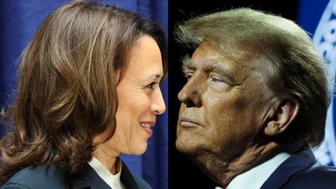 Kamala Harris y Donald Trump