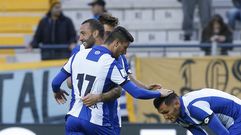 Guilherme celebra su gol a Pearol