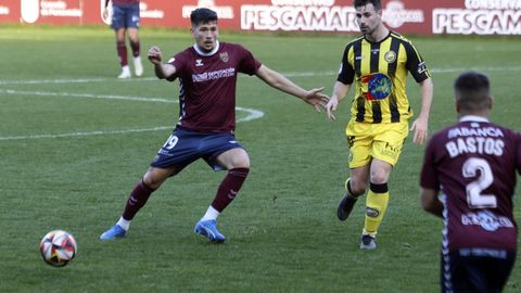 Garay en el partido contra el Cayón 