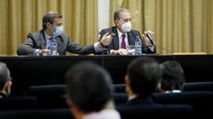 El presidente del TSXG, Jos� Mar�a G�mez y D�az-Castroverde, en Vigo