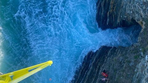 Rescate mar�timo en Cudillero