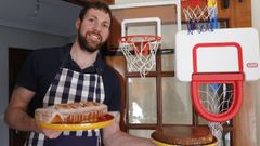 Kevin Van Wijk, jugador de baloncesto aficionado a la reposter�a