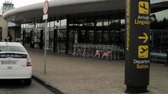 Uno de los accesos al aeropuerto de Asturias, que se encuentra a 93 kil&oacute;metros de Ribadeo