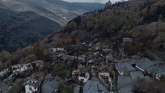 Imagen de San Vicente de Leira, aldea que qued arrasada por el fuego.