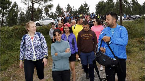 Andaina solidaria Congalsa POR EL MONTE DE A CUROTA