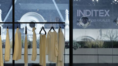 Presentaci�n de resultados de Inditex el pasado 11 de marzo del 2026.