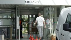 Imagen de cribado realizado en el centro de salud de Boiro