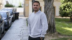 Pablo Rey en una imagen tomada en Ferrol