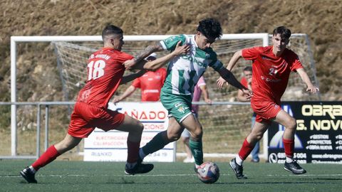 Semifinales de la fase de ascenso a Preferente. Partido entre el Uni�n y el C�rgomo Vilamart�n
