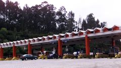 Peaje de la AP-9 en Vilaboa, en una imagen de archivo