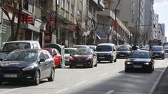 Imagen de la ronda de Outeiro a la altura del Agra del Orz�n 