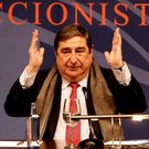 Lendoiro, durante la �ltima junta.