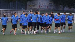 El plantel pontino se entren� con la m�xima ilusi�n antes de medirse a un rival de �lite
