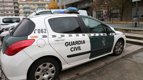 Imagen de archivo de un coche de la Guardia Civil de Boiro.