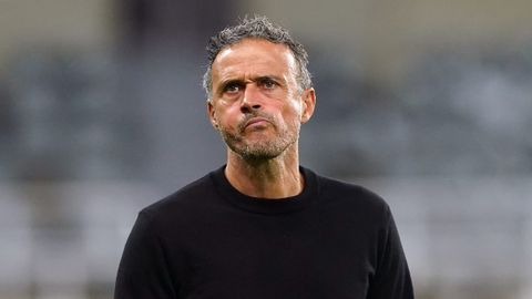 Luis Enrique.Luis Enrique, entrenador del PSG
