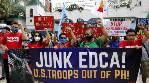 Protestas en Filipinas por la visita de Lloyd Austin.
