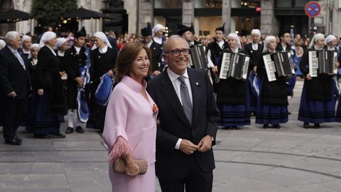 Llegada de los invitados a la ceremonia de los Premios Princesa de Asturias