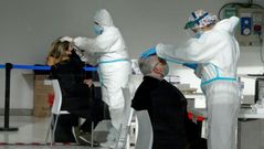 Cribado covid en Expocoru�a