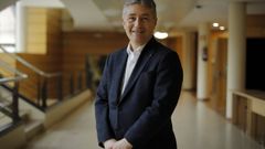 El rector de la UDC, Ricardo Cao.