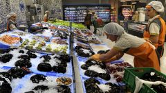 Caballero visita el nuevo Mercadona de Vigo