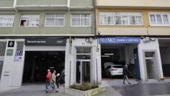 La fachada del edificio de la calle Ram�n Cabanillas en el que un hombre apu�al� de gravedad a otro
