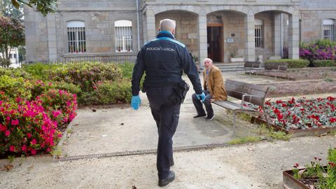 Residencia de ancianos de Caldas de Reis, donde ha aparecido un caso positivo por coronavirus