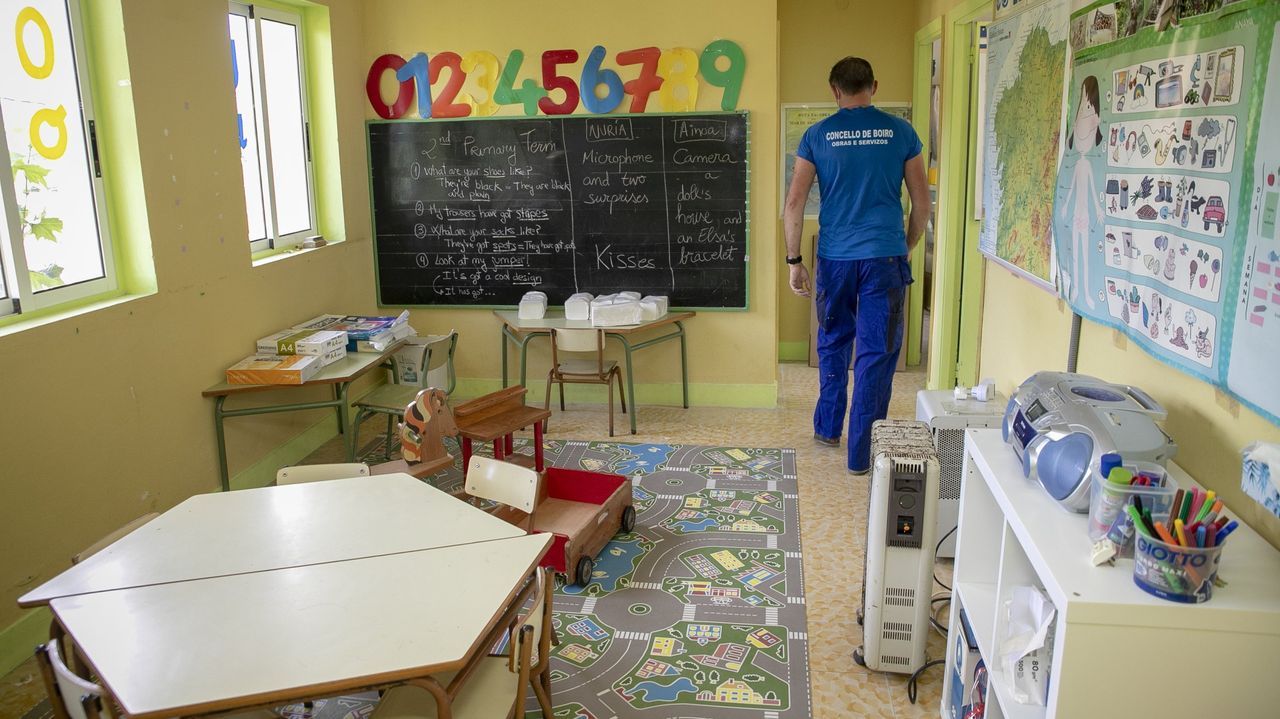 La Xunta cierra cuatro escuelas unitarias por falta de alumnos