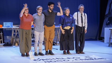  Ictus (anatom�a de A derradeira leici�n de Castelao) , de Ch�vere, en la MIT de Ribadavia