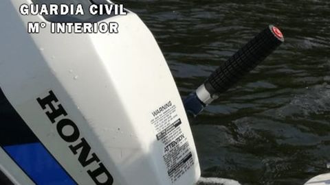 Motor de una lancha