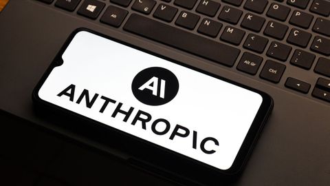Logo de Anthropic, una de las empresas de IA de referencia