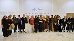 La exposici�n colectiva de mujeres artistas de Ourense  Marzo todo o ano  est� en la Sala Valente.
