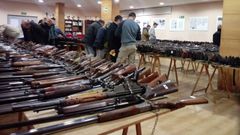El arsenal est� compuesto por 853 unidades expuestas en A Coru�a