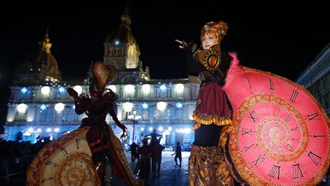 La Cabalgata de Reyes, en Mar�a Pita (A Coru�a)
