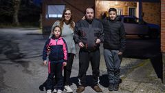 Tatiana Castro y su familia se mudaron a Rairiz de Veiga por la oferta de alquiler municipal