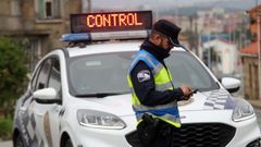 Imagen de archivo de un control en Vilagarc&iacute;a