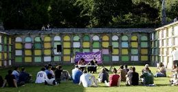 Bonaval acogi� la asamblea de Podemos Compostela, con unos sesenta asistentes. 