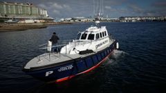 Lancha de Pr�cticos del puerto de A Coru�a