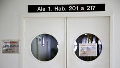 Imagen de archivo de la unidad de aislamiento del �bola en una hospital gallego 