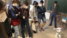 Cans rob�ticos e humanoides formaron parte das exhibici�ns na EPSE