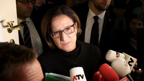 Valla fronteriza en Austria