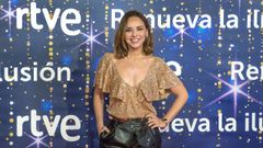 Chenoa, durante la presentaci&oacute;n de de las campanadas de Nochevieja en Televisi&oacute;n Espa&ntilde;ola que ofreci&oacute; junto a los integrantes del d&uacute;o Estopa la pasada Navidad.