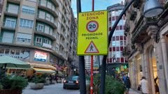 Cruce de Santo Domingo en el Parque de San L�zaro.