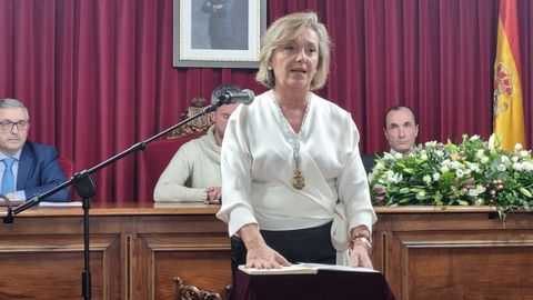 Paula Alvarellos jura el cargo como nueva alcaldesa de Lugo