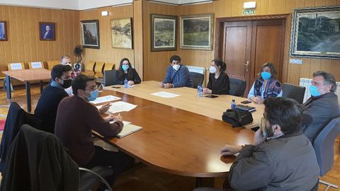 Reuni�n t�cnica en el Ayuntamiento de Ribera de Arriba